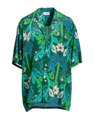 P.a.r.o.s.h P. A.r. O.s. H. Woman Shirt Green Size L Silk