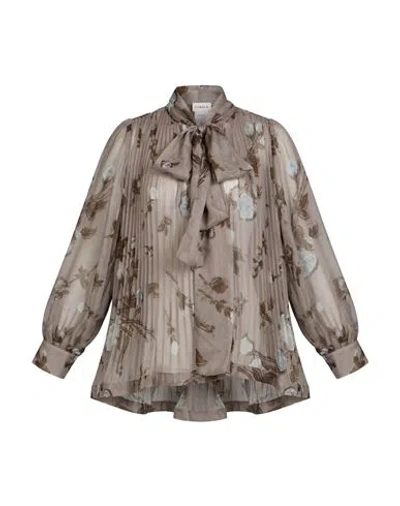 P.a.r.o.s.h P. A.r. O.s. H. Woman Shirt Grey Size S Polyester In Gray