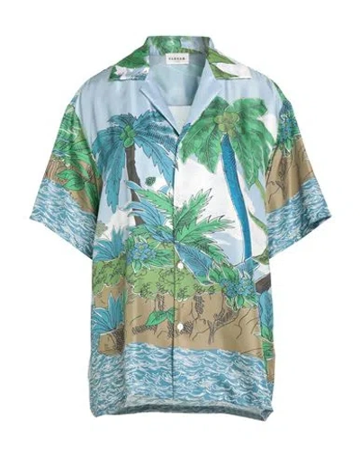 P.a.r.o.s.h P. A.r. O.s. H. Woman Shirt Light Blue Size M Silk