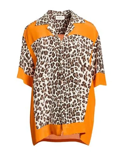 P.a.r.o.s.h P. A.r. O.s. H. Woman Shirt Orange Size Xs Silk In Multi