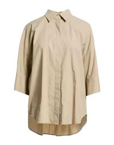 P.a.r.o.s.h P. A.r. O.s. H. Woman Shirt Sand Size M Cotton In Brown
