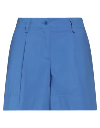 P.a.r.o.s.h P. A.r. O.s. H. Woman Shorts & Bermuda Shorts Blue Size Xs Cotton