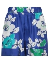 P.a.r.o.s.h P. A.r. O.s. H. Woman Shorts & Bermuda Shorts Bright Blue Size S Silk In Blue