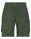 P.a.r.o.s.h P. A.r. O.s. H. Woman Shorts & Bermuda Shorts Dark Green Size M Cotton, Elastane In Green