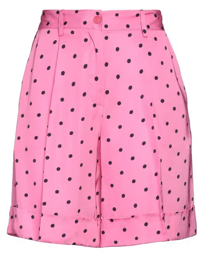 P.a.r.o.s.h P. A.r. O.s. H. Woman Shorts & Bermuda Shorts Fuchsia Size M Viscose In Pink
