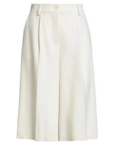 P.a.r.o.s.h P. A.r. O.s. H. Woman Shorts & Bermuda Shorts Ivory Size Xs Viscose, Elastane In White