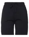 P.a.r.o.s.h P. A.r. O.s. H. Woman Shorts & Bermuda Shorts Midnight Blue Size Xs Cotton