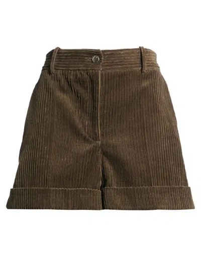 P.a.r.o.s.h P. A.r. O.s. H. Woman Shorts & Bermuda Shorts Military Green Size S Cotton