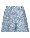 P.a.r.o.s.h P. A.r. O.s. H. Woman Shorts & Bermuda Shorts Sky Blue Size L Cotton