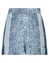 P.a.r.o.s.h P. A.r. O.s. H. Woman Shorts & Bermuda Shorts Sky Blue Size L Silk In Blue