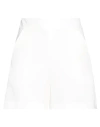 P.a.r.o.s.h P. A.r. O.s. H. Woman Shorts & Bermuda Shorts White Size Xs Polyester, Elastane In White