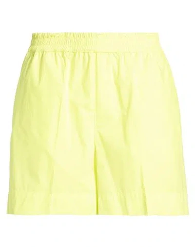 P.a.r.o.s.h P. A.r. O.s. H. Woman Shorts & Bermuda Shorts Yellow Size L Cotton