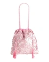 P.a.r.o.s.h P. A.r. O.s. H. Woman Shoulder Bag Pink Size - Cotton, Polyester In Pink