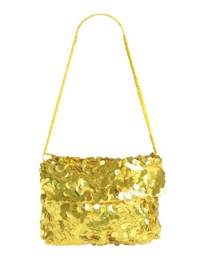 P.a.r.o.s.h P. A.r. O.s. H. Woman Shoulder Bag Yellow Size - Cotton, Polyester