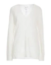 P.a.r.o.s.h P. A.r. O.s. H. Woman Sweater Cream Size M Mohair Wool, Polyamide, Wool In White
