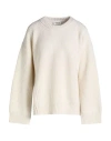 P.a.r.o.s.h P. A.r. O.s. H. Woman Sweater Cream Size L Wool In White