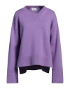 P.a.r.o.s.h P. A.r. O.s. H. Woman Sweater Purple Size L Wool In Purple