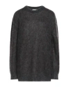 P.a.r.o.s.h P. A.r. O.s. H. Woman Sweater Charcoal Size S Mohair Wool, Polyamide, Wool In Grey