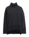 P.a.r.o.s.h P. A.r. O.s. H. Woman Sweatshirt Navy Size M Cotton, Wool In Navy Blue