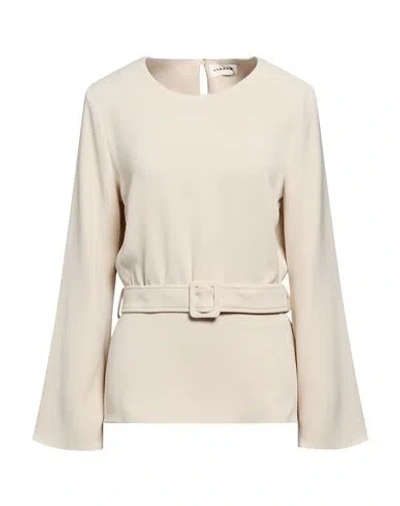 P.a.r.o.s.h P. A.r. O.s. H. Woman Top Beige Size L Polyester In Neutral