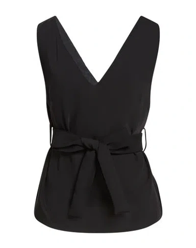 P.a.r.o.s.h P. A.r. O.s. H. Woman Top Black Size M Polyester