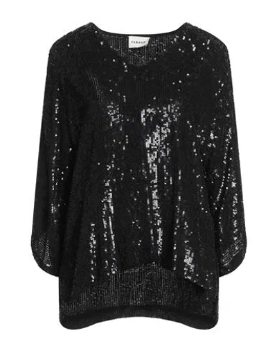 P.a.r.o.s.h P. A.r. O.s. H. Woman Top Black Size M Viscose, Pvc - Polyvinyl Chloride