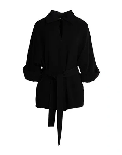 P.a.r.o.s.h P. A.r. O.s. H. Woman Top Black Size S Polyester, Pvc - Polyvinyl Chloride, Glass