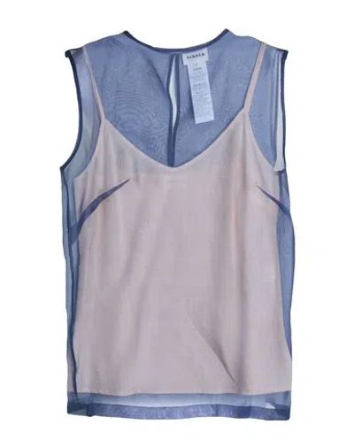 P.a.r.o.s.h P. A.r. O.s. H. Woman Top Blue Size S Silk