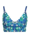 P.a.r.o.s.h P. A.r. O.s. H. Woman Top Blue Size Xs Polyamide, Elastane
