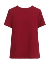 P.a.r.o.s.h P. A.r. O.s. H. Woman Top Burgundy Size L Polyester, Elastane In Red