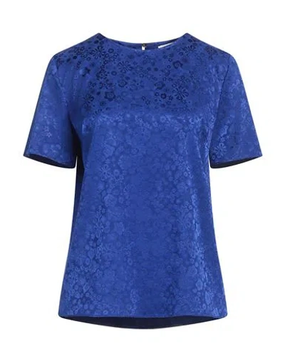 P.a.r.o.s.h P. A.r. O.s. H. Woman Top Bright Blue Size M Viscose, Polyester, Elastane