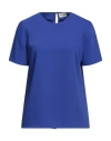 P.a.r.o.s.h P. A.r. O.s. H. Woman Top Bright Blue Size S Polyester