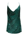 P.a.r.o.s.h P. A.r. O.s. H. Woman Top Dark Green Size M Polyamide In Green