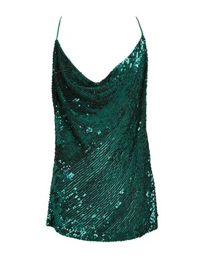 P.a.r.o.s.h P. A.r. O.s. H. Woman Top Dark Green Size M Polyamide
