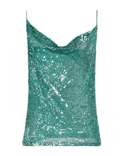 P.a.r.o.s.h P. A.r. O.s. H. Woman Top Deep Jade Size S Polyamide In Green