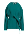 P.a.r.o.s.h P. A.r. O.s. H. Woman Top Deep Teal Size L Polyester, Elastane In Green