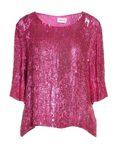 P.a.r.o.s.h P. A.r. O.s. H. Woman Top Garnet Size M Viscose In Pink