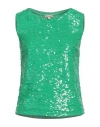 P.a.r.o.s.h P. A.r. O.s. H. Woman Top Green Size L Polyamide, Elastane, Pvc - Polyvinyl Chloride In Green
