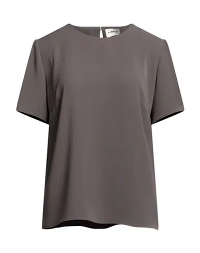 P.a.r.o.s.h P. A.r. O.s. H. Woman Top Grey Size M Polyester In Gray