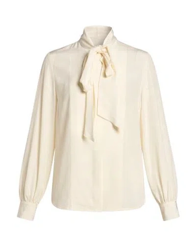 P.a.r.o.s.h P. A.r. O.s. H. Woman Top Ivory Size M Silk In White