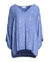 P.a.r.o.s.h Long Sleeved Top With Allover Sequins In Purple