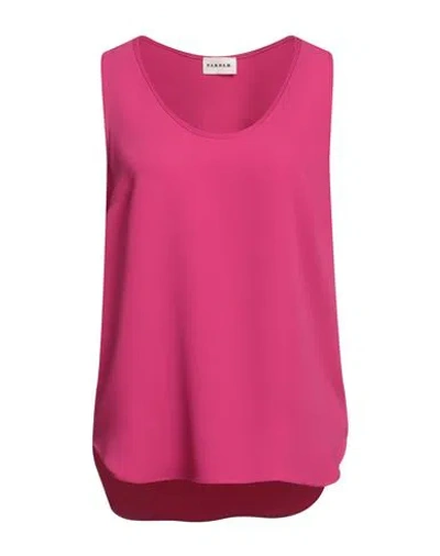 P.a.r.o.s.h P. A.r. O.s. H. Woman Top Magenta Size S Polyester