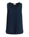 P.a.r.o.s.h P. A.r. O.s. H. Woman Top Midnight Blue Size L Polyester In Blue