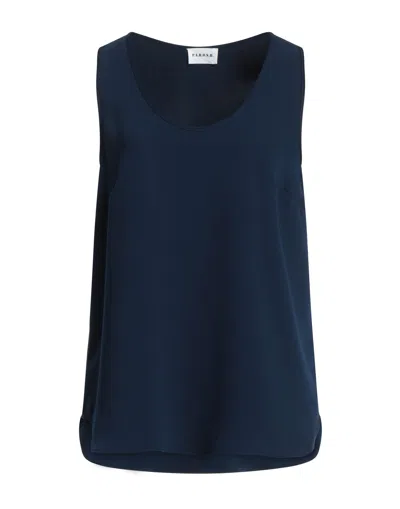 P.a.r.o.s.h P. A.r. O.s. H. Woman Top Midnight Blue Size L Polyester