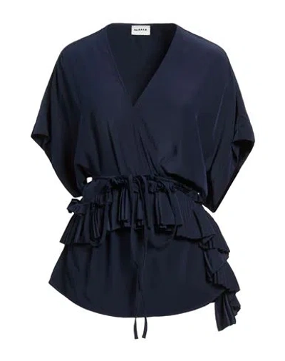 P.a.r.o.s.h P. A.r. O.s. H. Woman Top Midnight Blue Size M Polyester