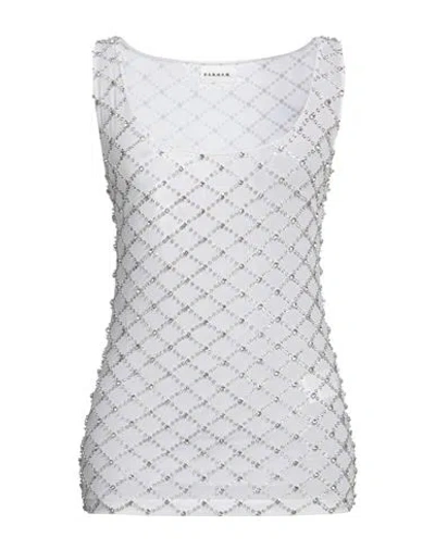 P.a.r.o.s.h P. A.r. O.s. H. Woman Top Off White Size M Polyamide, Elastane