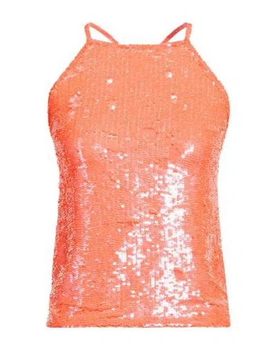 P.a.r.o.s.h P. A.r. O.s. H. Woman Top Orange Size S Nylon, Elastane