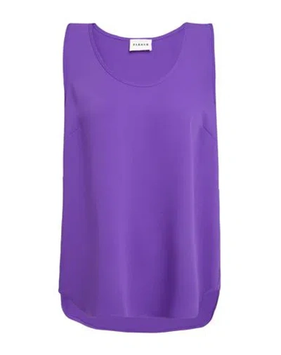 P.a.r.o.s.h P. A.r. O.s. H. Woman Top Purple Size L Polyester In Purple