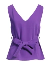 P.a.r.o.s.h P. A.r. O.s. H. Woman Top Purple Size M Polyester