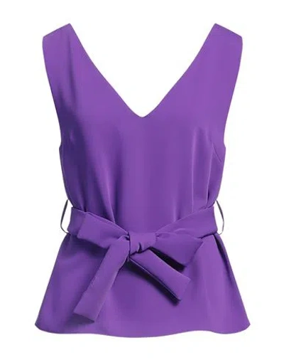 P.a.r.o.s.h P. A.r. O.s. H. Woman Top Purple Size M Polyester